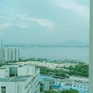 Town 2-6 Pax Beautiful View Cozy Condo, Jelutong, Georgetown, Centre Heart Of Penang Island, Near Highway Komtar Gurney Appartement